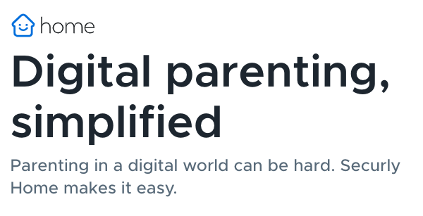 Digital parenting app