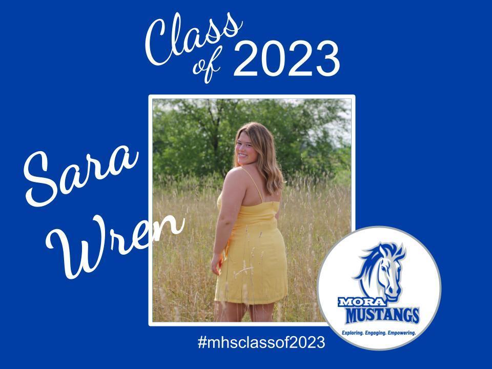 Congratulations Sara Wren!