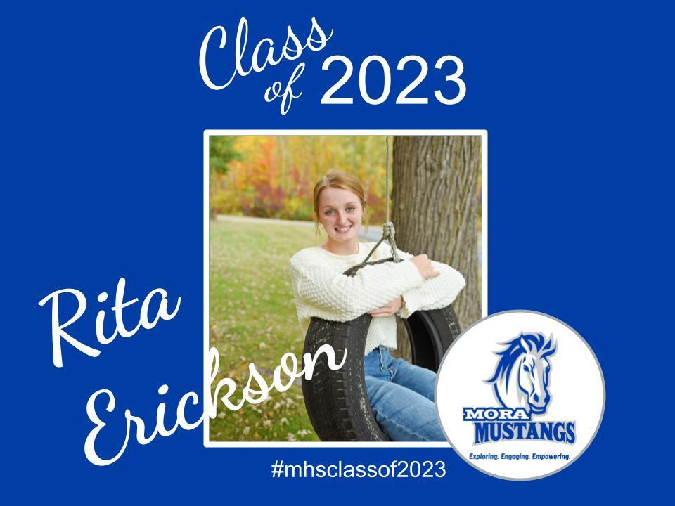 Congraulations Rita Erickson!