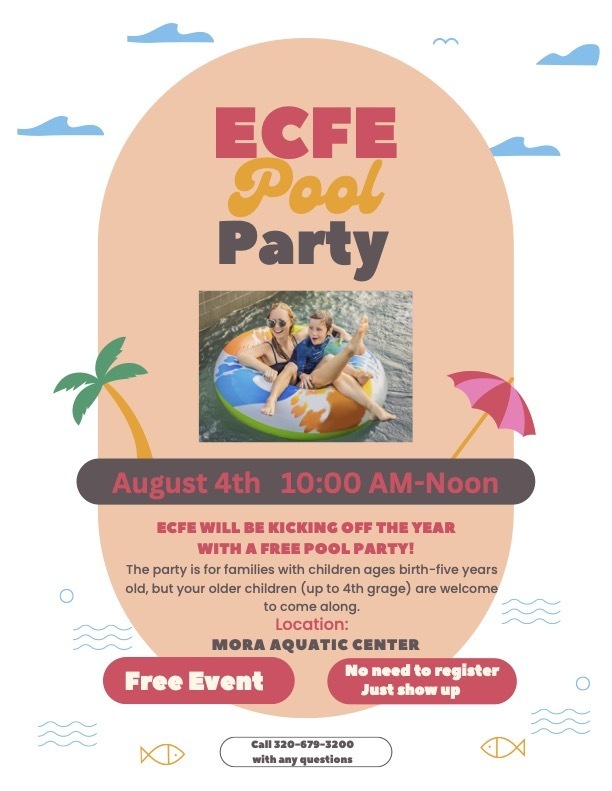 ECFE Pool Party